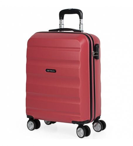 Unisex. T71650-02 Mallette de voyage en ABS T71650 corail -55x40x20cm (OSFA), Rouge, Casuel, ABS/Polycarbonate - ITACA - Modalova