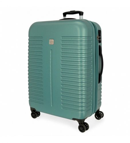 Unisex. 5089325 Grande valise roulante indienne -55x80x29cm (OSFA), Casuel, Vert, ABS/Polycarbonate, Big, Turquoise - Roll Road - Modalova