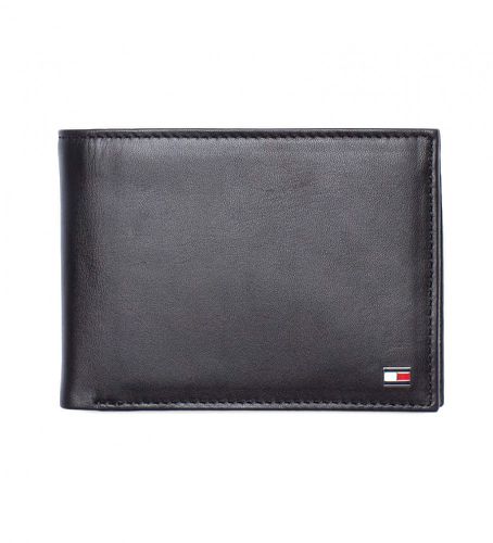 AM0AM00651 Portefeuille pliable en cuir - 13x2x9,5cm (OSFA), Casuel - Tommy Hilfiger - Modalova