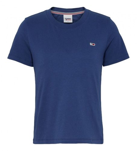 DW0DW09198 TJW T-Shirt Regular Jersey C Neck (XS), Casuel, Manche courte, Le coton biologique, Durable, Marine - Tommy Jeans - Modalova