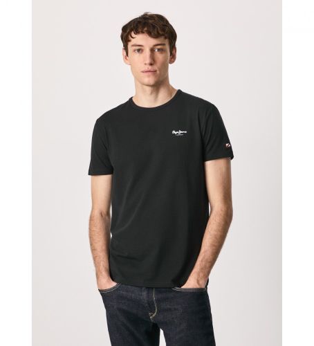 Til mænd. PM508212 T-shirt Original Basic Basic 3 N (S), Casual, Bomuld, Korte ærmer - Pepe Jeans - Modalova