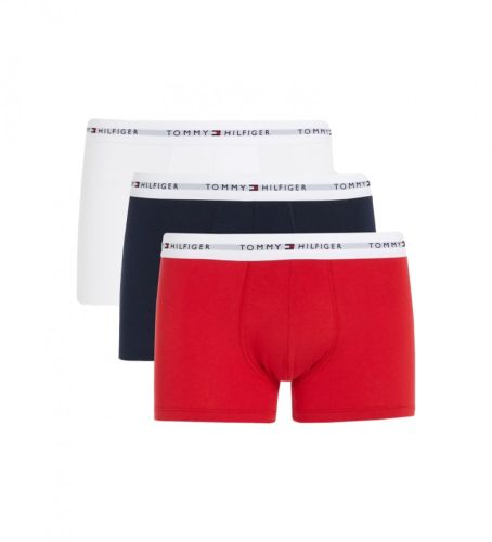 Til mænd. UM0UM02761 Pakke 3 Boxershorts marineblå, , (S-M), Afslappet, Økologisk bomuld, Bæredygtig - Tommy Hilfiger - Modalova