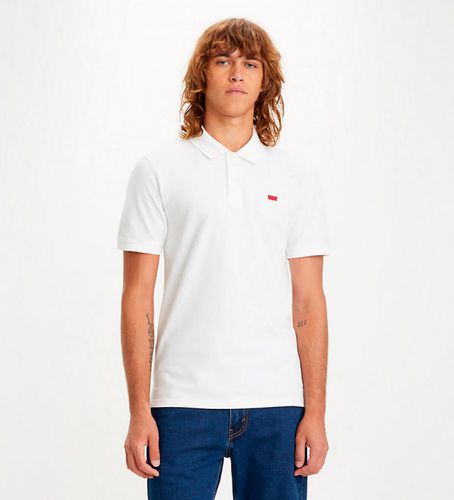 Til mænd. A4842-0002 Housemark Slim Polo shirt (L), Casual, Bomuld, Korte ærmer, Økologisk bomuld, Bæredygtig - Levi's - Modalova