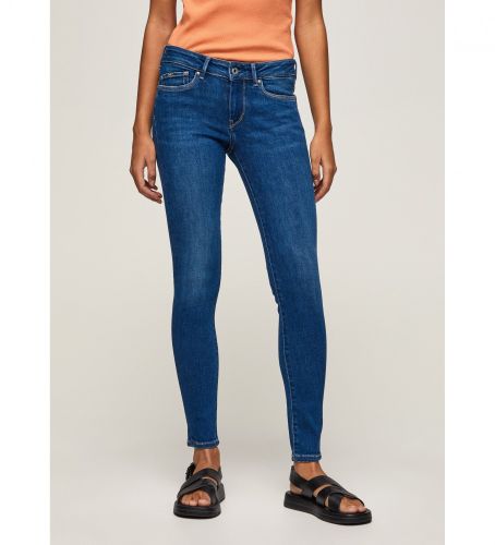 Til kvinder. PL204169GW1 Jean Pixie (31/30), Casual, Bomuld, Denim, Bæredygtig - Pepe Jeans - Modalova