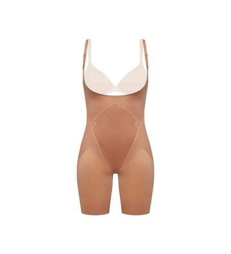 Til kvinder. 10235R_CAFE AU LAIT legging body shaper bodysuit (XL), Afslappet, Nylon - SPANX - Modalova