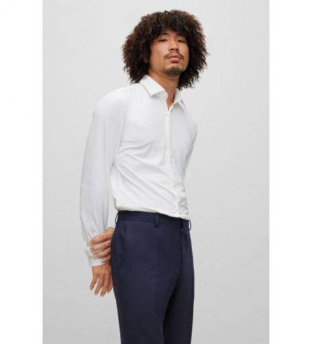 Til mænd. 50481195 Kenno skjorte (37), Casual, Polyester, Lange ærmer - HUGO - Modalova