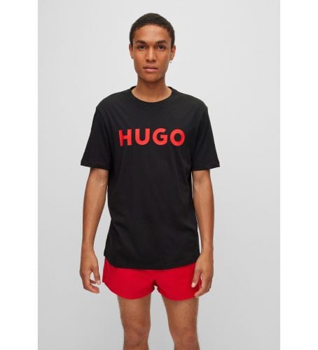 Til mænd. 50467556 T-shirt Dulivio (L), Casual, Bomuld, Korte ærmer, Bæredygtig - HUGO - Modalova