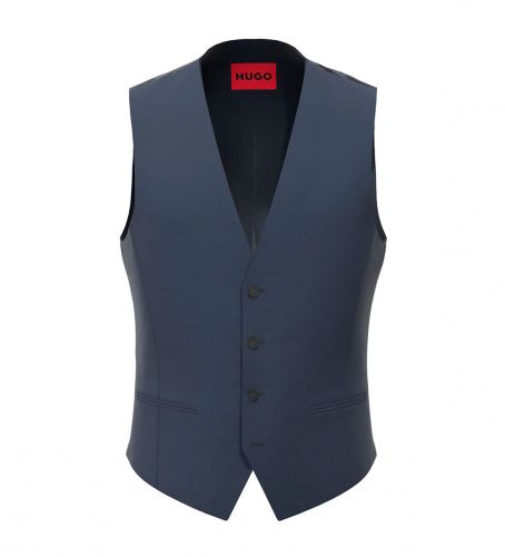 Til mænd. 50473320 Vest navy (54), Casual, Party, Bomuld, Uden ærmer/stropper, Blå - HUGO - Modalova