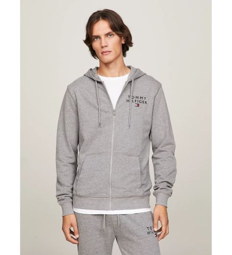 Til mænd. UM0UM02879 Sweatshirt med hætte og logo (S), Casual, Bomuld, Lange ærmer - Tommy Hilfiger - Modalova