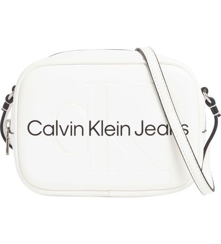 Til kvinder. K60K610275 Crossbody-skuldertaske (OSFA), Casual, Polyester, Kunstlæder, Økologisk - Calvin Klein Jeans - Modalova