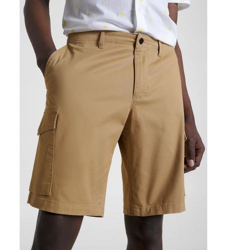 Til mænd. MW0MW23573 Cargo shorts 1985 Harlem (36), Brun, Casual, Bomuld, Elastin, Økologisk bomuld, Bæredygtig - Tommy Hilfiger - Modalova