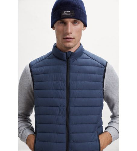 Til mænd. GAJKCARDI0987MW23-162 Cardiff Vest navy (S), Casual, Genanvendt polister, Bæredygtig, Blå - ECOALF - Modalova