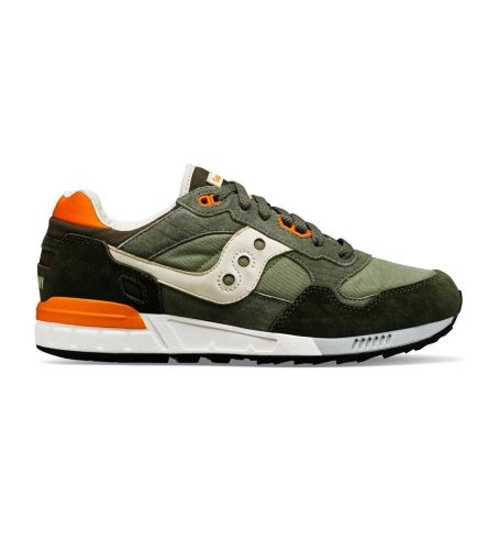 Til mænd. S70810-1 Shadow 5000 grønne lædersko (42), Fast, 1-3 cm, Blonder, Casual - Saucony - Modalova