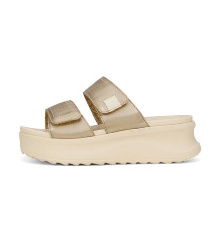 Til kvinder. HD41760 Sandaler Delray Slide Klassisk (41), Guldfarvet, 5-8 cm, Ingen, Casual - HeyDude - Modalova