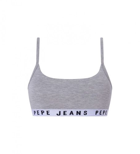 Til kvinder. PLU10919 Bralette Sports-BH Logo (XS), Afslappet, Modal - Pepe Jeans - Modalova