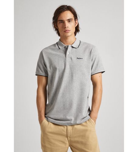 Til mænd. PM542101 Polo Hans (S), Casual, Bomuld, Korte ærmer, Bæredygtig - Pepe Jeans - Modalova