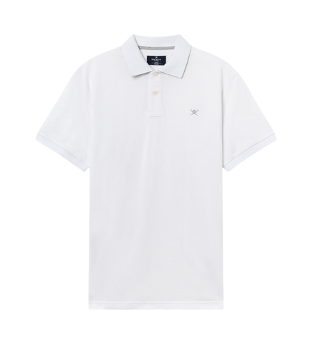 Til mænd. HM563285 Polo Classic Fit Logo (M), Casual, Bomuld, Korte ærmer - Hackett London - Modalova