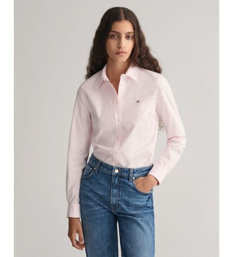 Til kvinder. 4300141 Stretch Oxford Slim Fit skjorte (34), Bomuld, Lange ærmer - Gant - Modalova