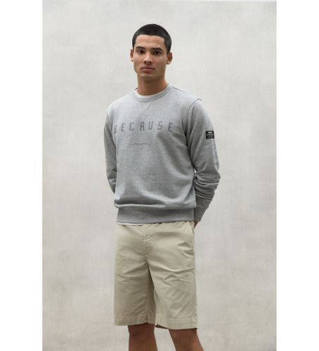 Til mænd. MCMGASTCOMOS0065S24-302 Sweatshirt som (L), Casual, Lange ærmer, Økologisk bomuld, Bæredygtig, Genbrugsbomuld - ECOALF - Modalova