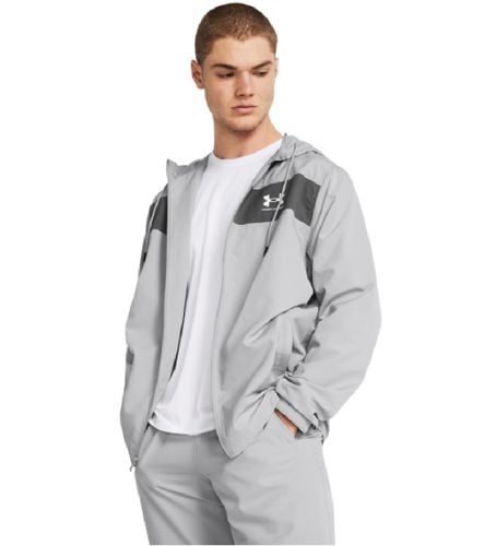 Til mænd. 1361621 UA Sportstyle Windbreaker-jakke (L), Casual, Polyester, Lange ærmer - Under Armour - Modalova