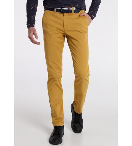 Til mænd. 8001400 Regular Chino Boxer Pants Medium Regular (42), Casual, Bomuld, Sennepsgul - Bendorff - Modalova