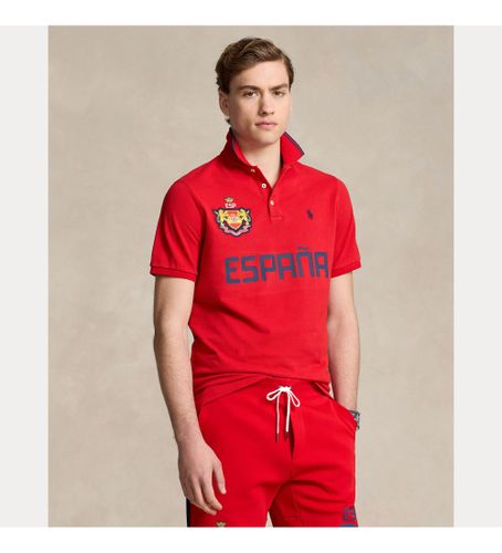 Til mænd. 710944670001 Polo Classic Fit Spanien (M), Casual, Bomuld, Korte ærmer - Polo Ralph Lauren - Modalova