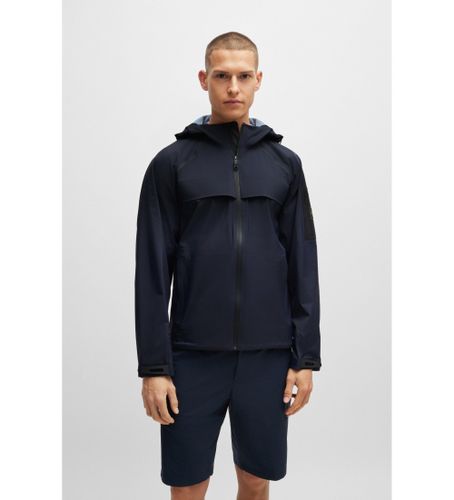 Til mænd. 50514310 Taboo jakke navy (L), Casual, Polyester, Lange ærmer, Blå - BOSS - Modalova