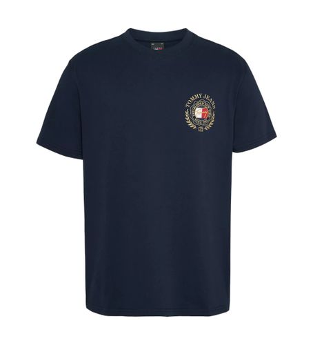 Til mænd. DM0DM18540 Luxe T-shirt (S), Casual, Bomuld, Korte ærmer - Tommy Jeans - Modalova