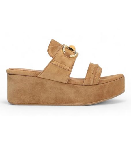 Til kvinder. 516411 Brune Sitges-sandaler i -Hælhøjde 6 cm (39), 3-5 cm, Ingen, Casual - Alpe - Modalova