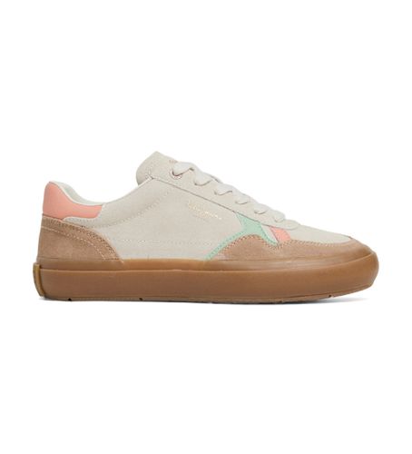 Til kvinder. PLS31586 Travis Retro Off-White -sneakers (38), Hvid, Fast, Blonder, Casual - Pepe Jeans - Modalova