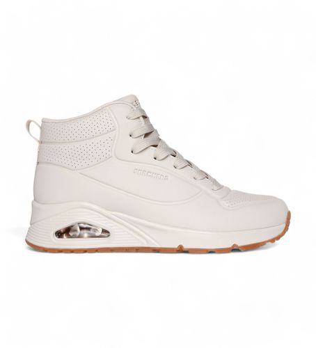 Til kvinder. 177097 Uno Stand High Sneakers off-white (36), Hvid, Fast, Blonder, Casual - Skechers - Modalova