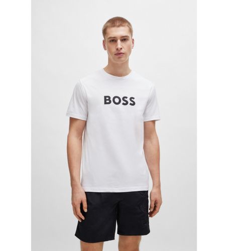 Til mænd. 50503276 Rn Solar T-shirt (L), Casual, Bomuld, Korte ærmer - BOSS - Modalova