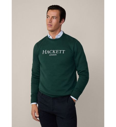 Til mænd. HM581279 Lisa-sweatshirt (L), Casual, Bomuld, Polyester, Lange ærmer - Hackett London - Modalova