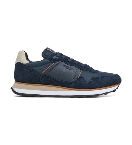 Til mænd. HMS21402 Telfor Shadow Sneakers i navy (41), Fast, Blonder, Casual, Blå - Hackett London - Modalova