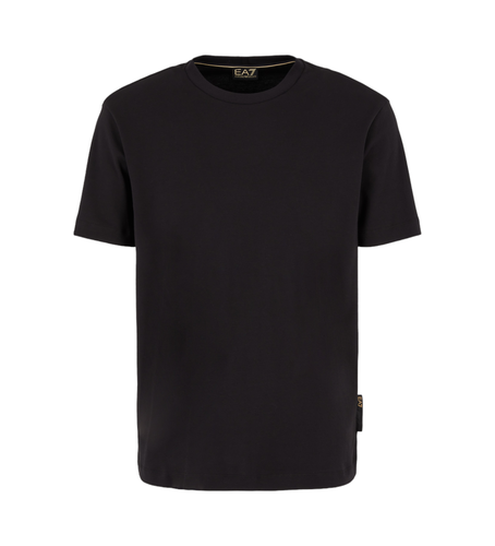 Til mænd. 7M000023_AF11844 Kortærmet T-shirt (S), Sort, Casual, Sport, Bomuld, Multisport, Korte ærmer - EA7 - Modalova