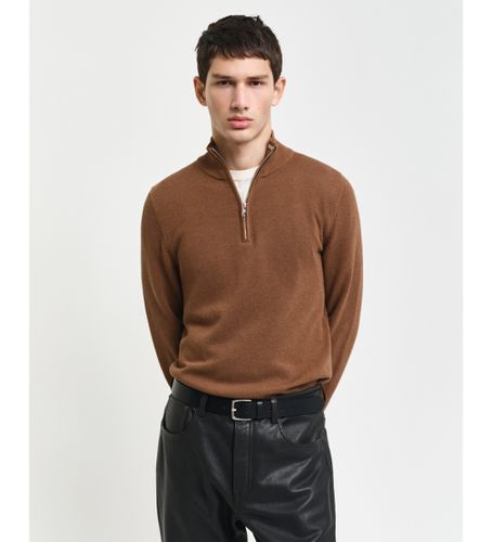 Til mænd. 8040523 Cotton Pique Half Zip Pullover (L), Casual, Bomuld - Gant - Modalova