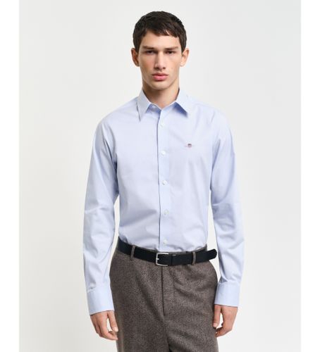 Til mænd. 3240171 Slim Fit Poplin Stretch Poplin skjorte (L), Casual, Bomuld, Lange ærmer - Gant - Modalova