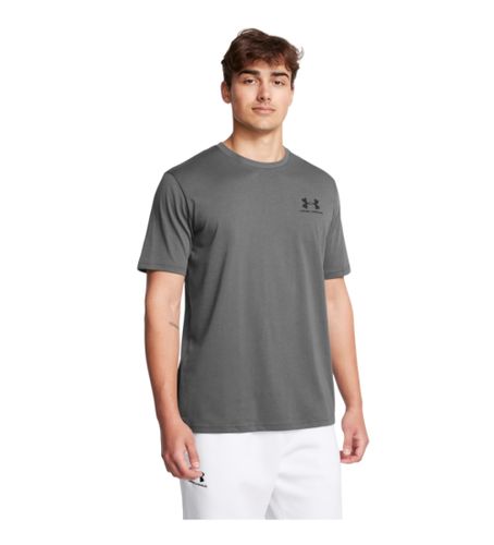 Til mænd. 1326799 Sportstyle venstre bryst T-shirt (XL), Bomuld, Multisport, Korte ærmer - Under Armour - Modalova