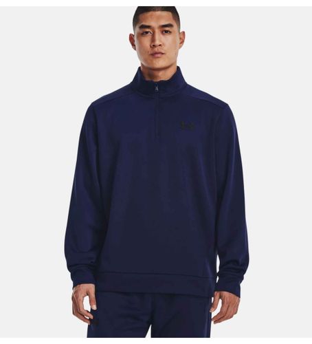 Til mænd. 1373358 ¼ zip sweatshirt Armour Fleece Navy (S/M), Blå, Casual, Sport, Multisport, Polyester - Under Armour - Modalova