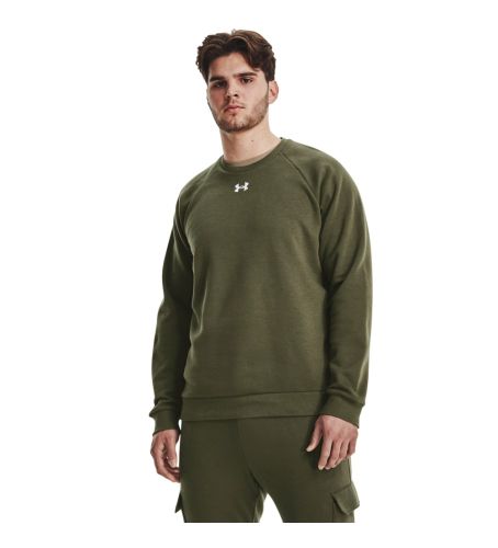 Til mænd. 1379755 Rival Fleece Crew Sweatshirt (S/M), Casual, Sport, Bomuld, Multisport - Under Armour - Modalova