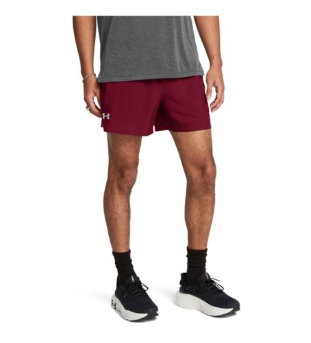 Til mænd. 1382617 Lancering af shorts (M), Casual, Sport, Rødbrun, Løb, Multisport, Polyester - Under Armour - Modalova