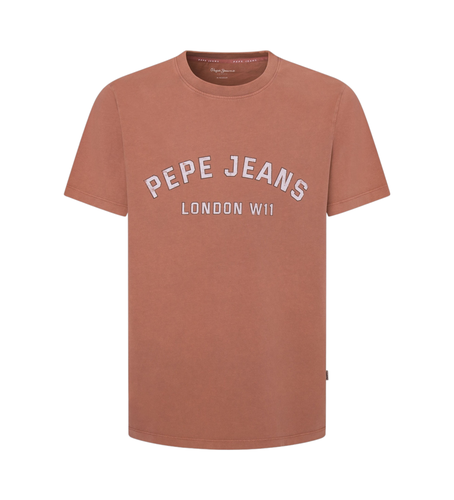 Til mænd. PM509628 Aldridge T-shirt (S), Casual, Korte ærmer, Økologisk bomuld, Bæredygtig - Pepe Jeans - Modalova