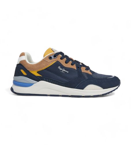 Til mænd. PMS60018 X20 Rise lædersko (40), Fast, Ruskind, Blonder, Casual - Pepe Jeans - Modalova