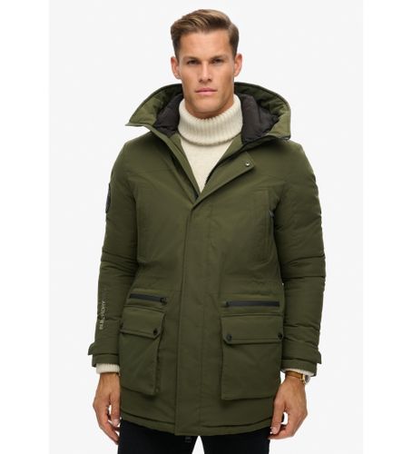 Til mænd. M5011909A Quiltet parka City green (XXL), Casual, Genanvendt polister, Bæredygtig - Superdry - Modalova