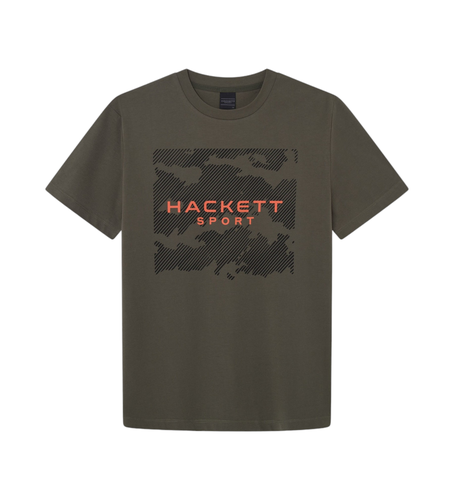 Til mænd. HM500849 T-shirtHs Camo Graphic (XS), Casual, Bomuld, Korte ærmer - Hackett London - Modalova