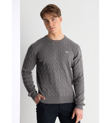 Til mænd. 176663948 kabelstrikket pullover (S), Casual, Bomuld - Lois Jeans - Modalova