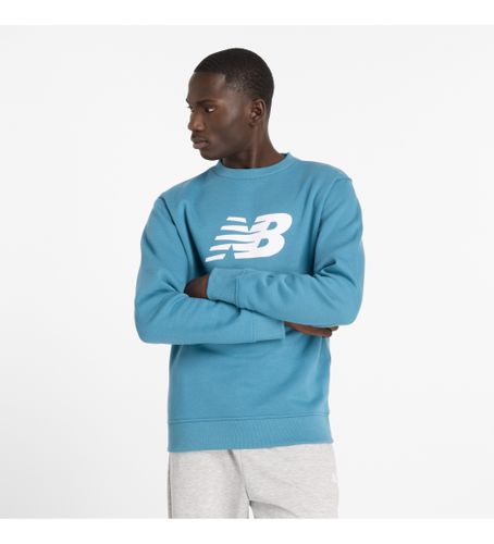 Til mænd. MT43905 Sport Core Brushed Crew Sweatshirt (M), Casual, Bomuld, Multisport - New Balance - Modalova