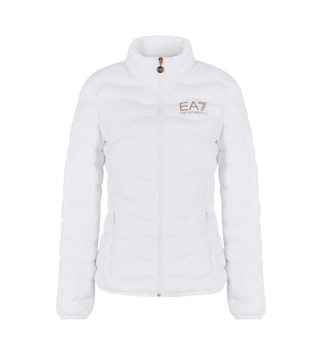 Til kvinder. 8NTB21_TNF8Z Quiltet jakke Core Lady i genanvendt teknisk stof, (L), Casual, Polyester - EA7 - Modalova