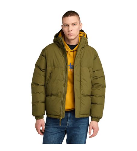 Til mænd. TB0A62DQ3021 Quiltet, vandtæt og slidstærk jakke Howker green (S), Casual, Grøn, Bæredygtig, Genanvendt nylon - Timberland - Modalova