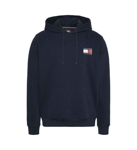 Til mænd. DM0DM20738 Reg Essential Flag Sweatshirt navy (L), Casual, Økologisk bomuld, Bæredygtig, Blå - Tommy Jeans - Modalova